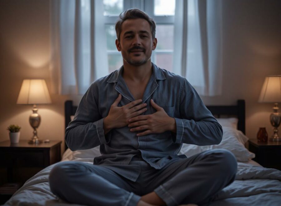 Respiration avant de dormir